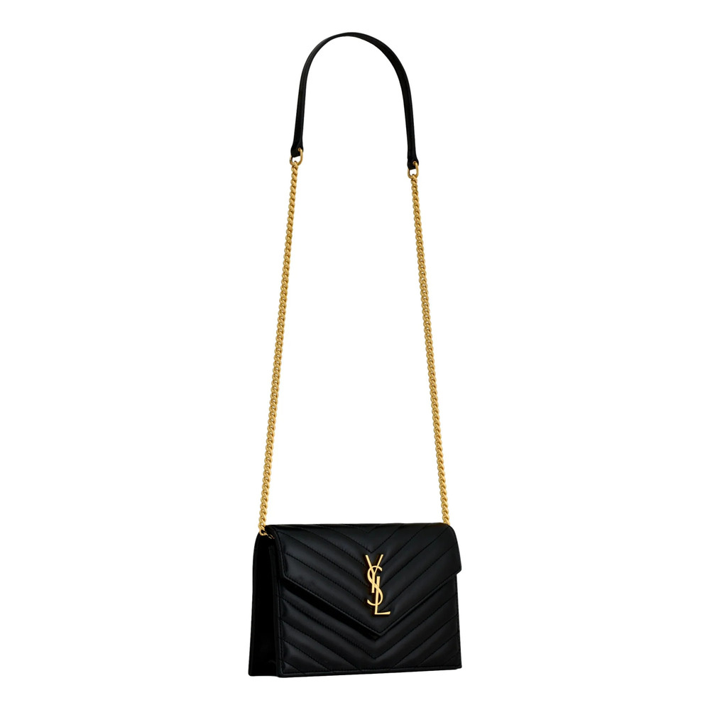 Saint Laurent Cassandre Envelope Chain Crossbody